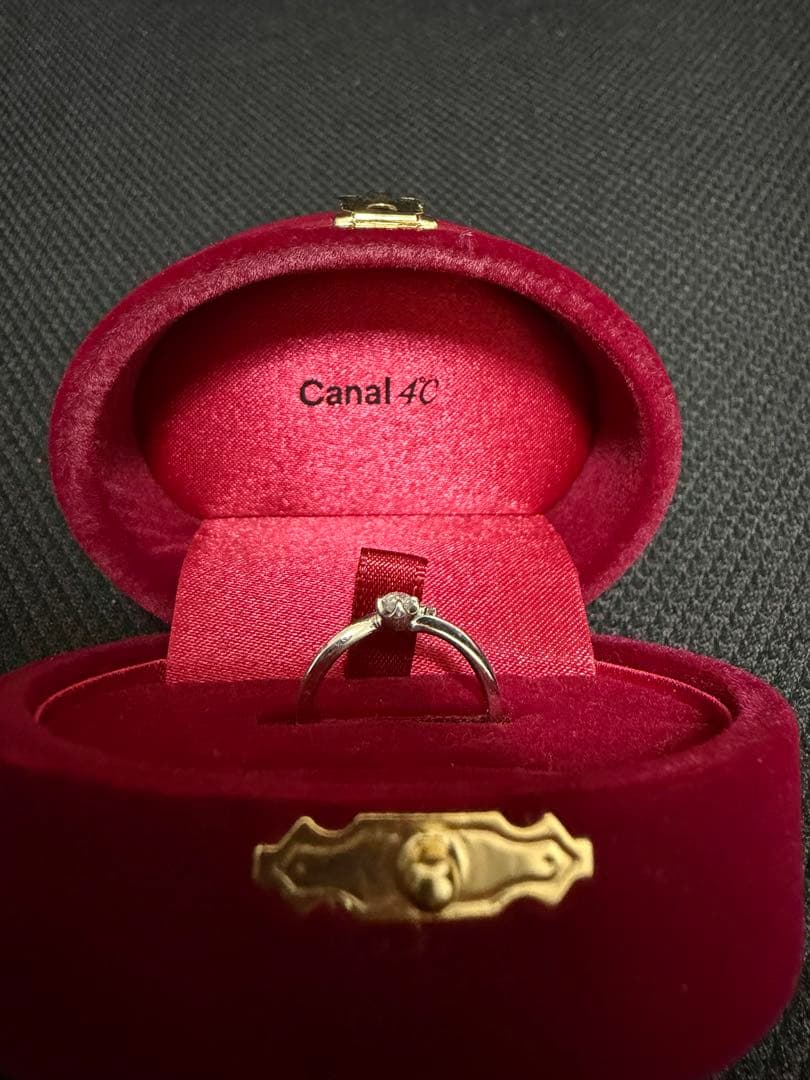 Canal 4C ダイヤモンドリング PT900