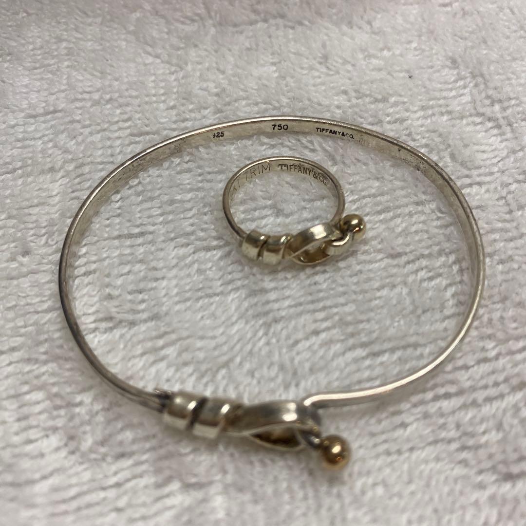 チ*ン様 Tiffany & Co. シルバー925 ブレスレット&リング セッ