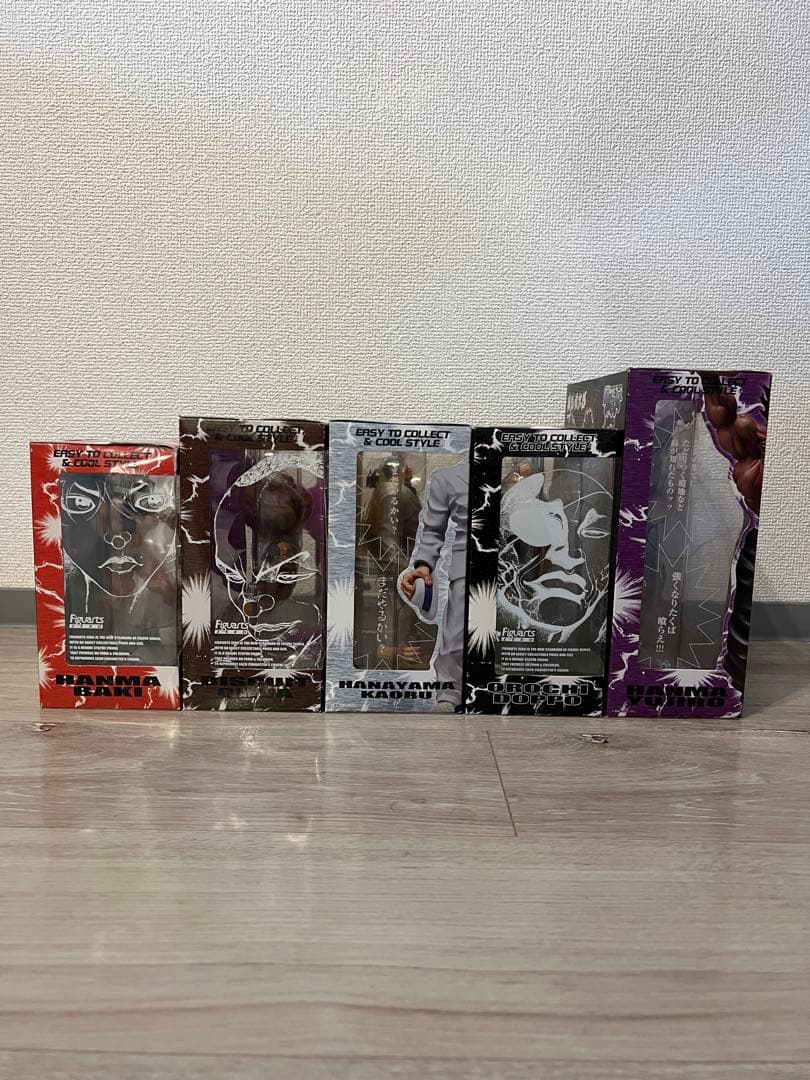 【最終値下げ】フィギュアーツZERO 刃牙シリーズ5体セット 範馬 バキ