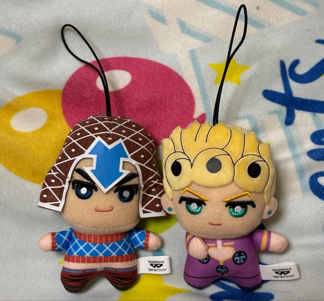 ジョジョの奇妙な冒険 ちみっともぬい ミスタ　ジョルノ　ジョバァーナ