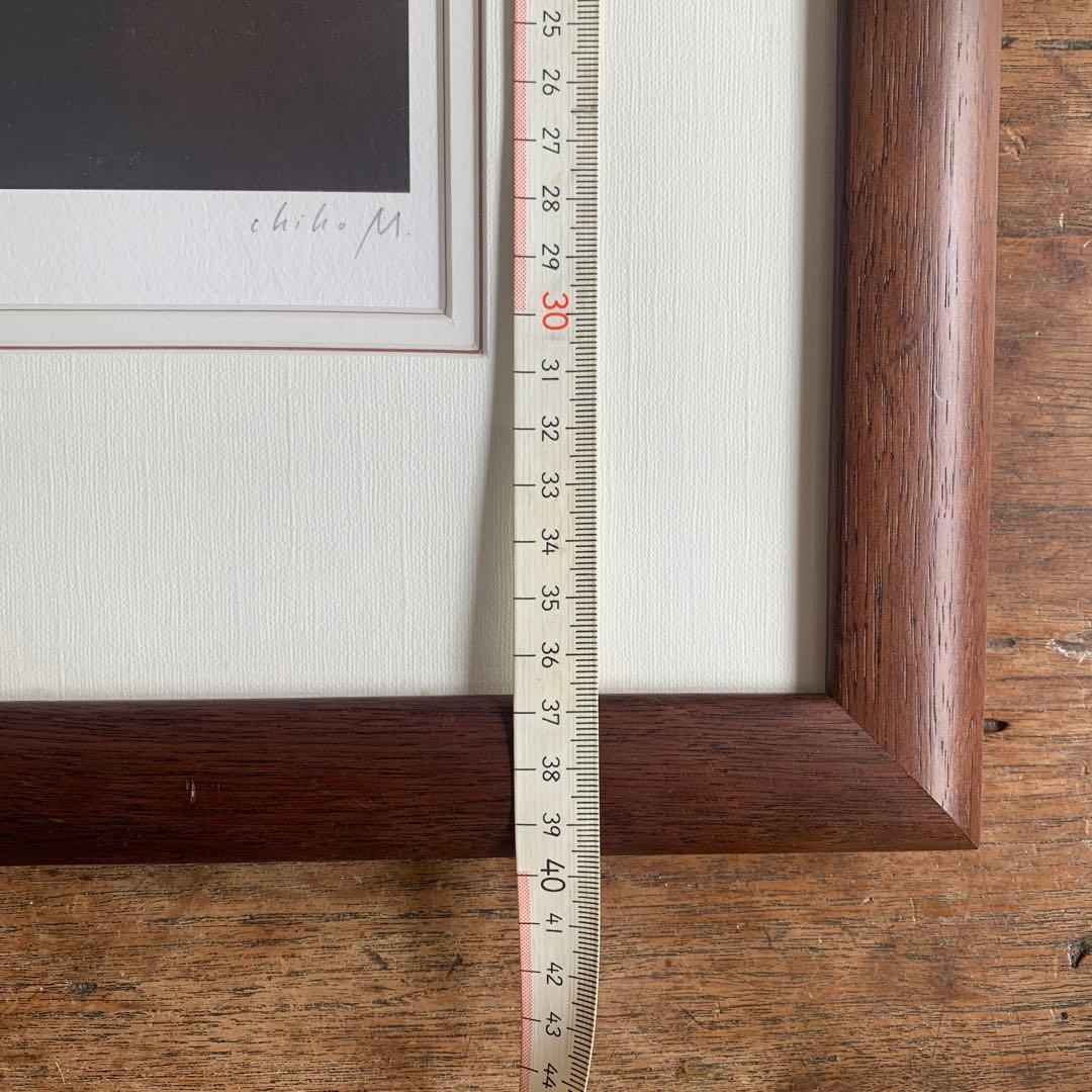 牧野千穂　「エドワードDの猫」　版画（ジクレー）