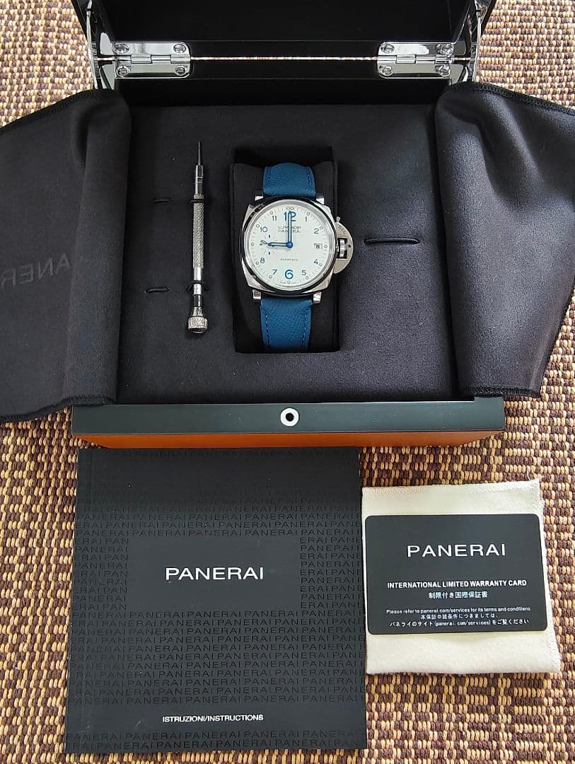 パネライ ルミノール ドゥエ 3デイズ アッチャイオ PAM00906 自動巻き