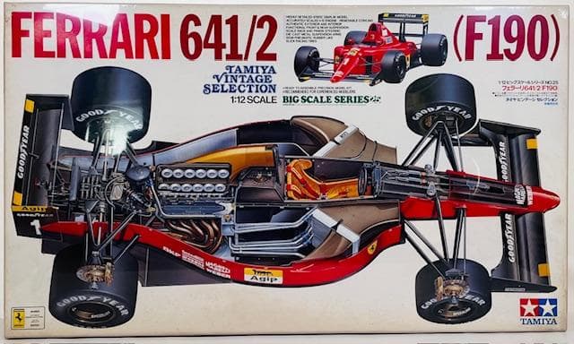 【絶版 】タミヤ・フェラーリTAMIYA FERRARI 641/2 マールボロ
