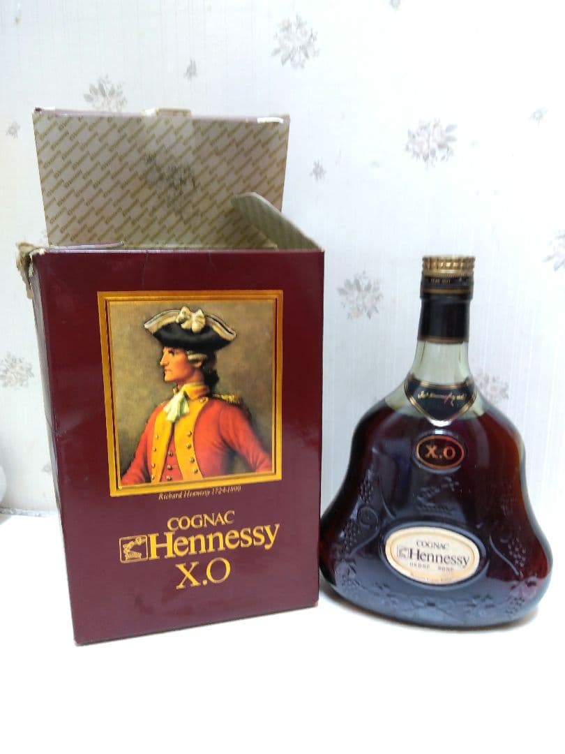 ヘネシー XO 金キャップ グリーンボトル 未開栓 700ml ブランデー
