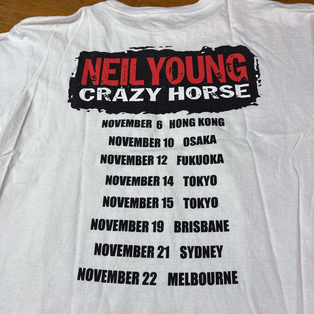 NEIL YOUNG CRAZY HORSE ツアーTシャツ Lサイズ