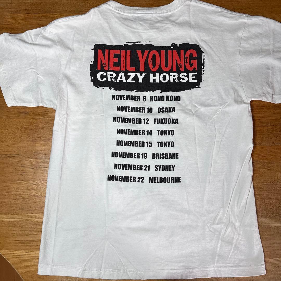 NEIL YOUNG CRAZY HORSE ツアーTシャツ Lサイズ