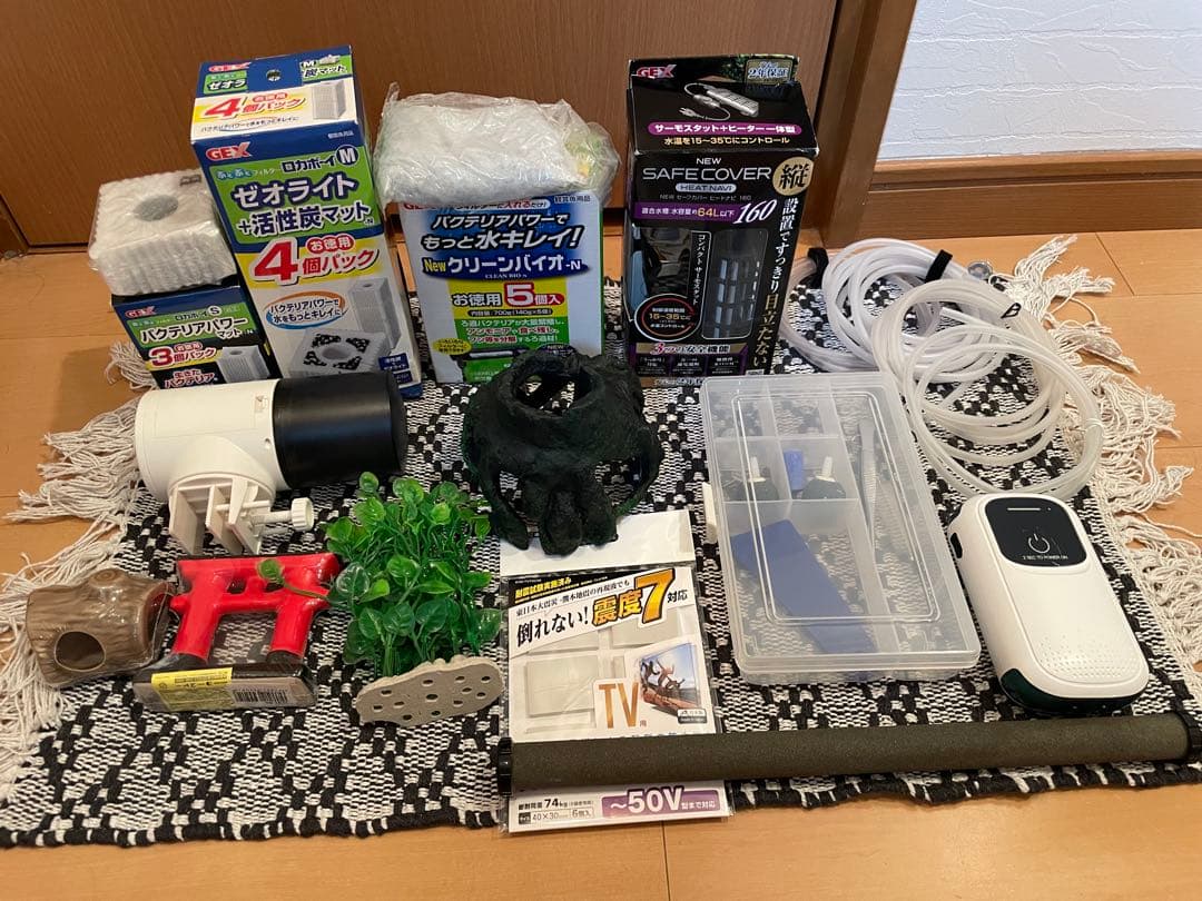 「初心者にぜひオススメ！」GEX デュアルクリーン600 60cm水槽セット