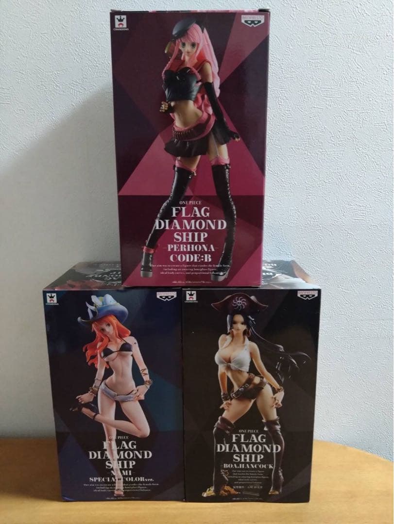 ksk FLAG DIAMOND SHIP ナミ ハンコック ペローナ