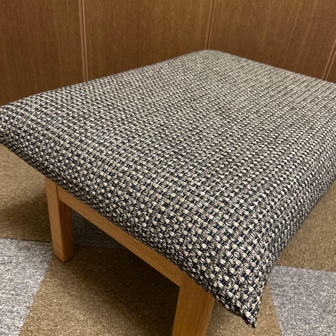 HIDA 飛騨産業 チグサ オットマン(スツール)