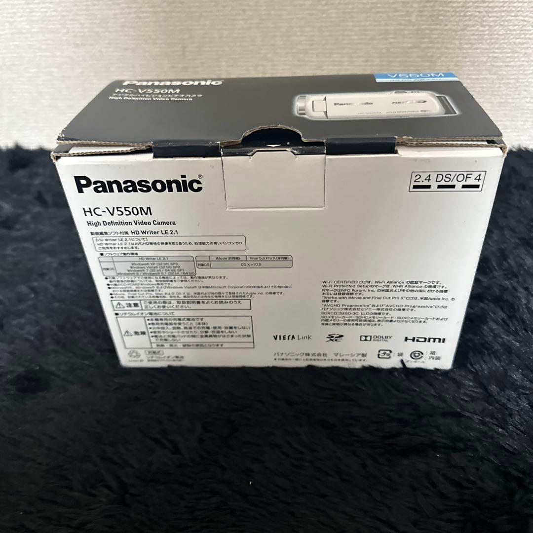 Panasonic HC-V550M デジタルハイビジョン ビデオカメラ