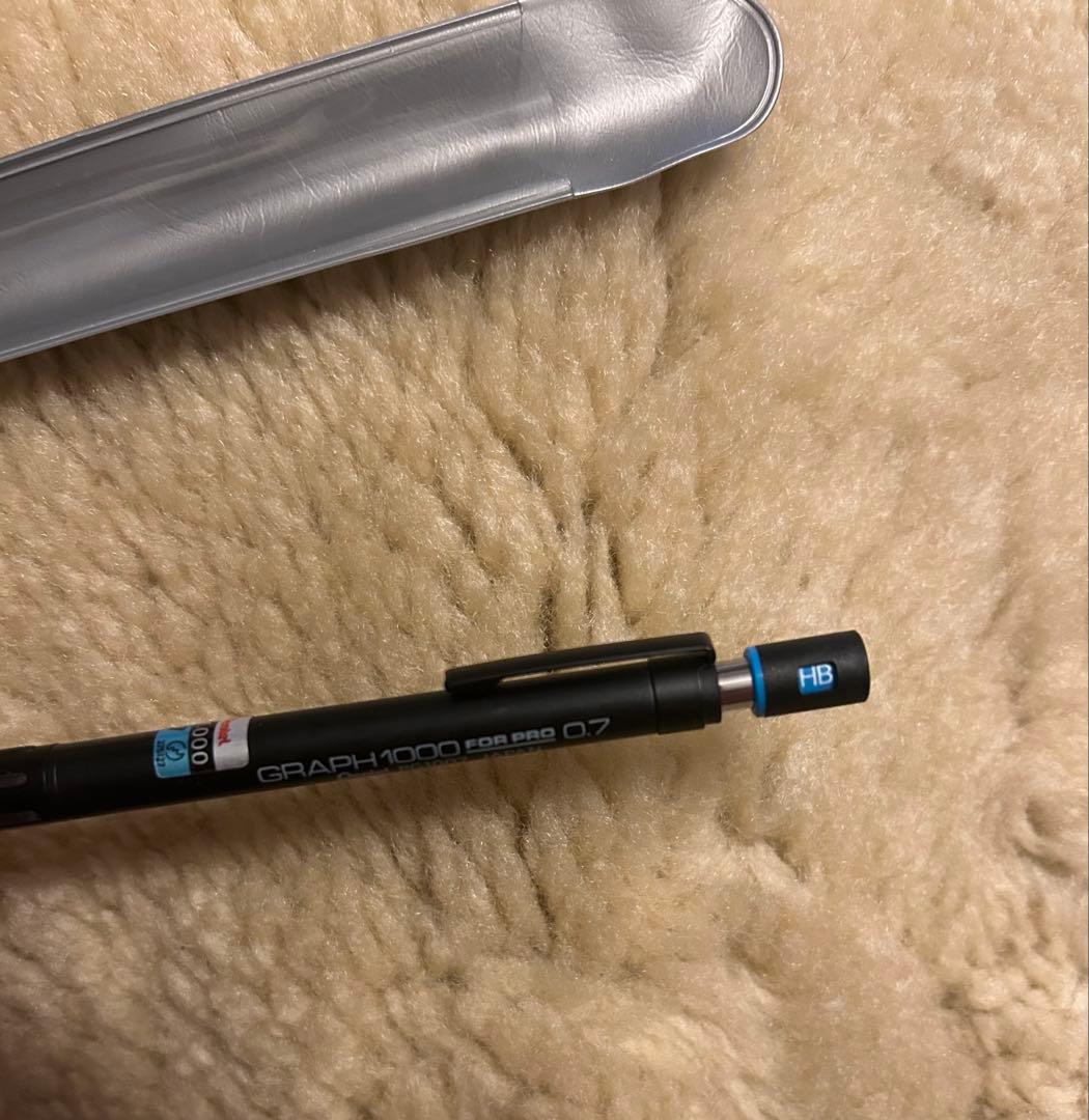 たど様◆レア廃盤◆旧型ぺんてる◆GRAPH1000◆PG1007青◆0.7シース