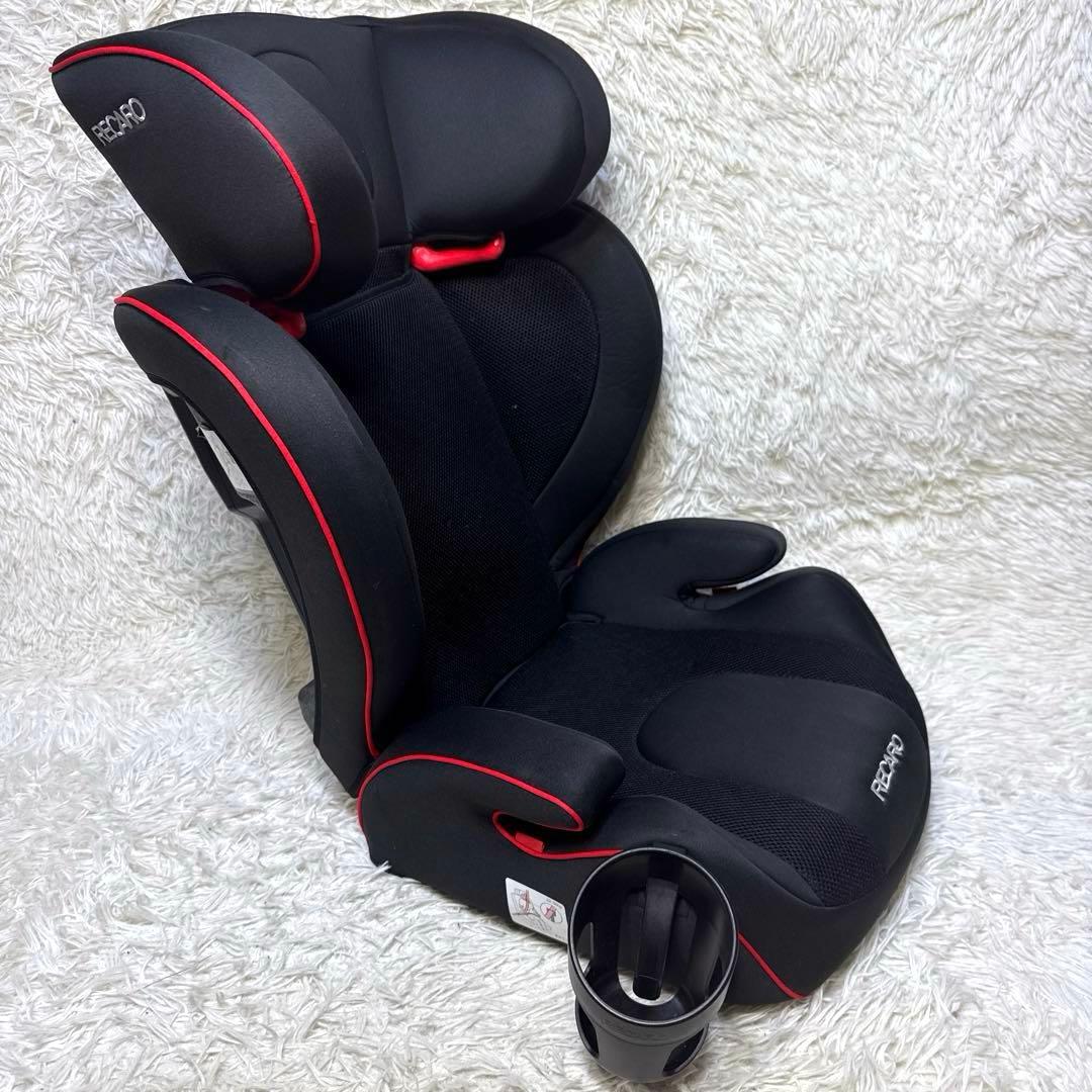 ☆美品☆ RECARO レカロ　J3 ジュニアシート　レッドブラック