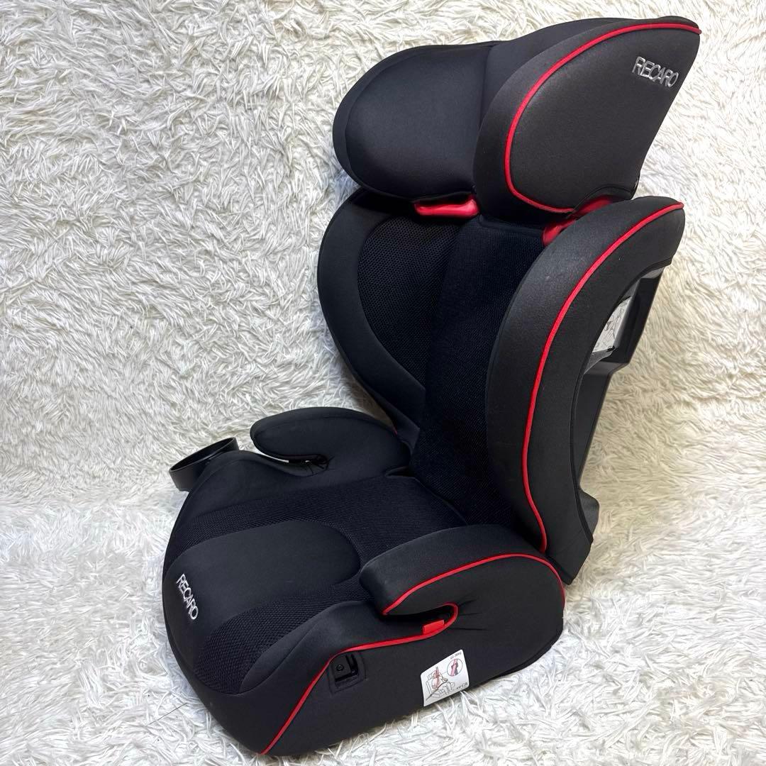 ☆美品☆ RECARO レカロ　J3 ジュニアシート　レッドブラック