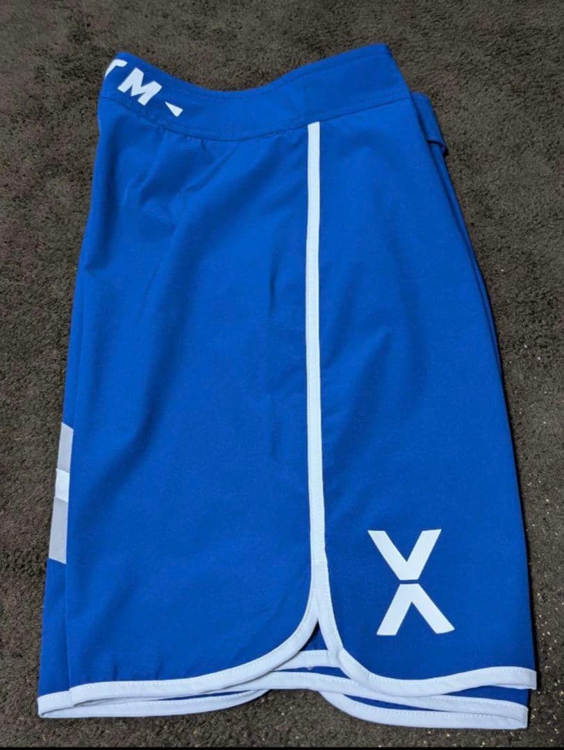 VEATM ボードショーツ (LONG & WIDE TYPE) blue S