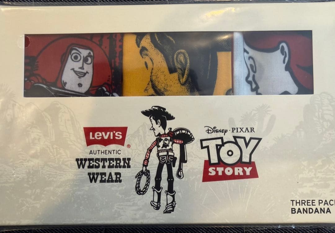 Levi's トイ・ストーリー バンダナ 3枚セット