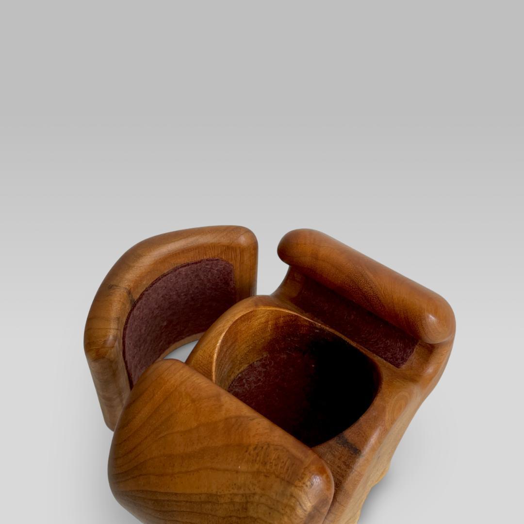 米国製【Fred & Marilyn Buss】パズル アートオブジェ 小物入れ