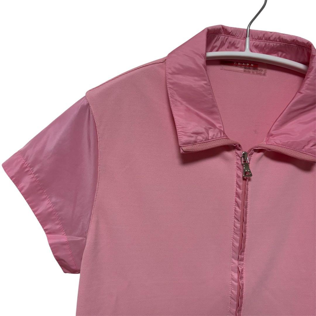 PRADA SPORTS プラダスポーツ　ポロシャツ　レディース　ピンク