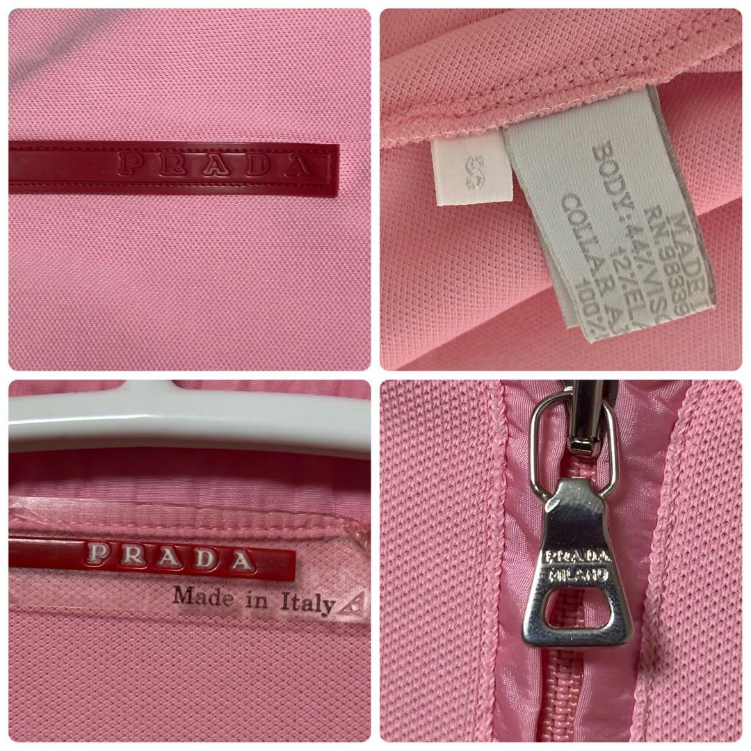 PRADA SPORTS プラダスポーツ　ポロシャツ　レディース　ピンク