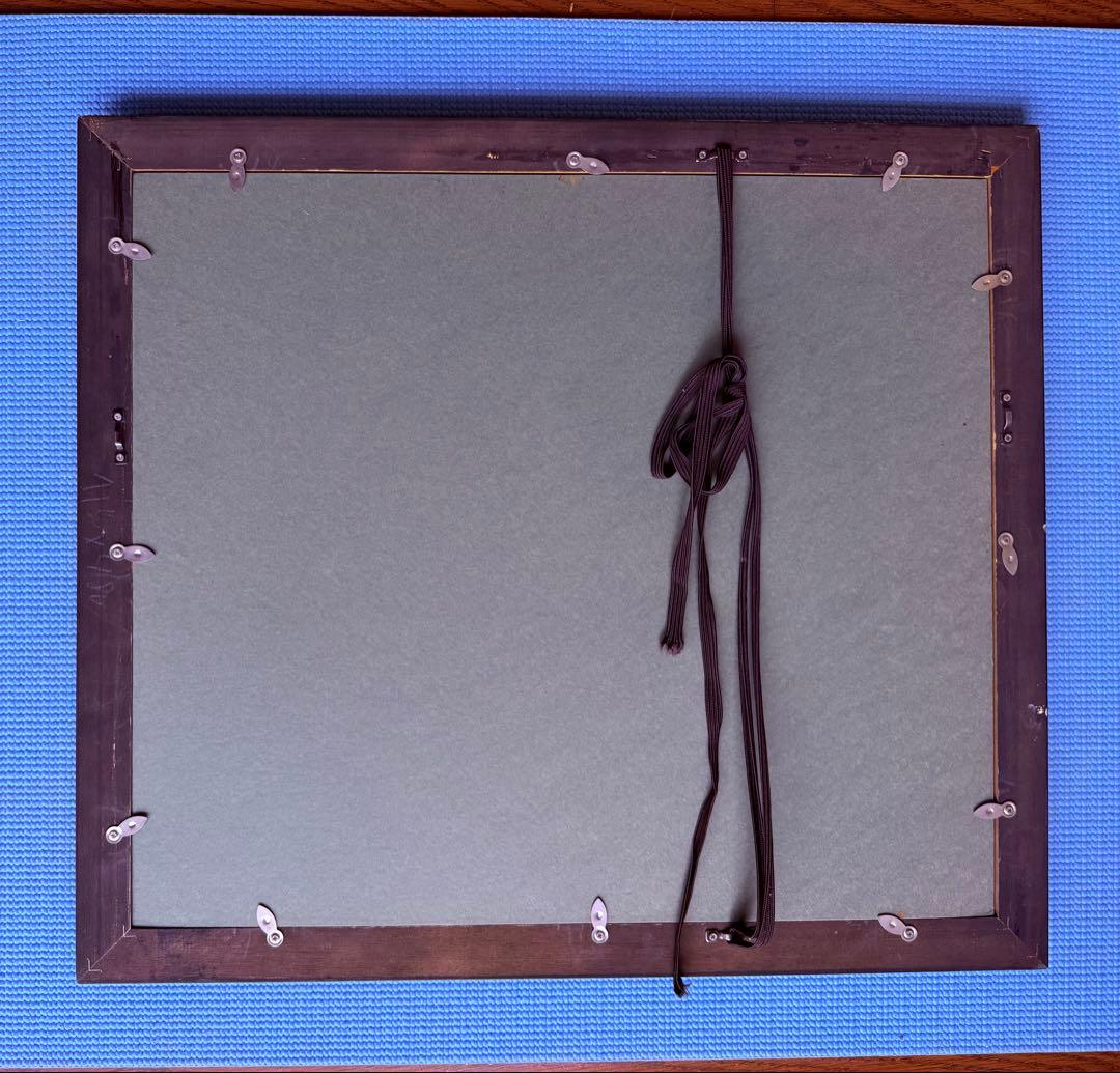 木版画 二人の数学者4/18