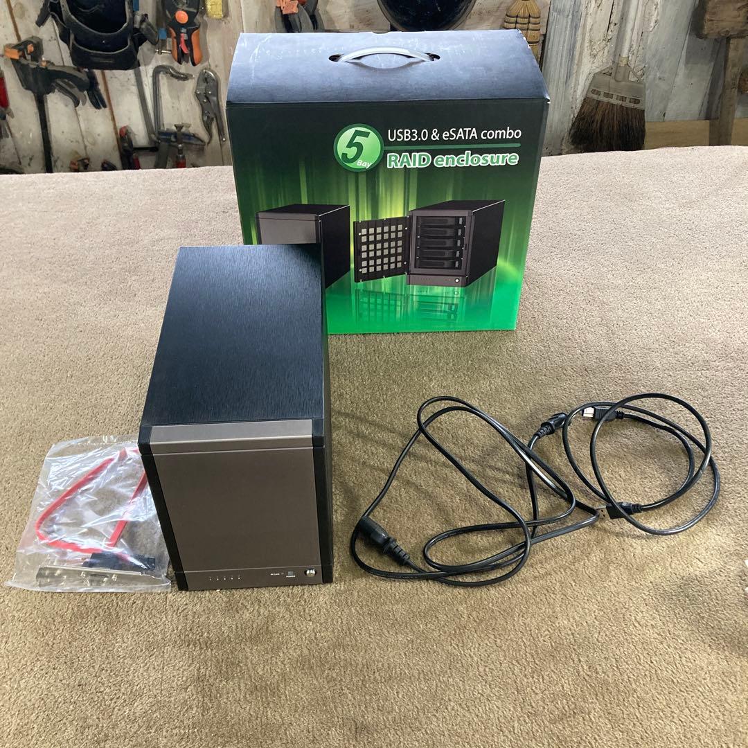 ドスパラ DP-9153 HDD RAID ケース 外付け HDD ケーブル付き