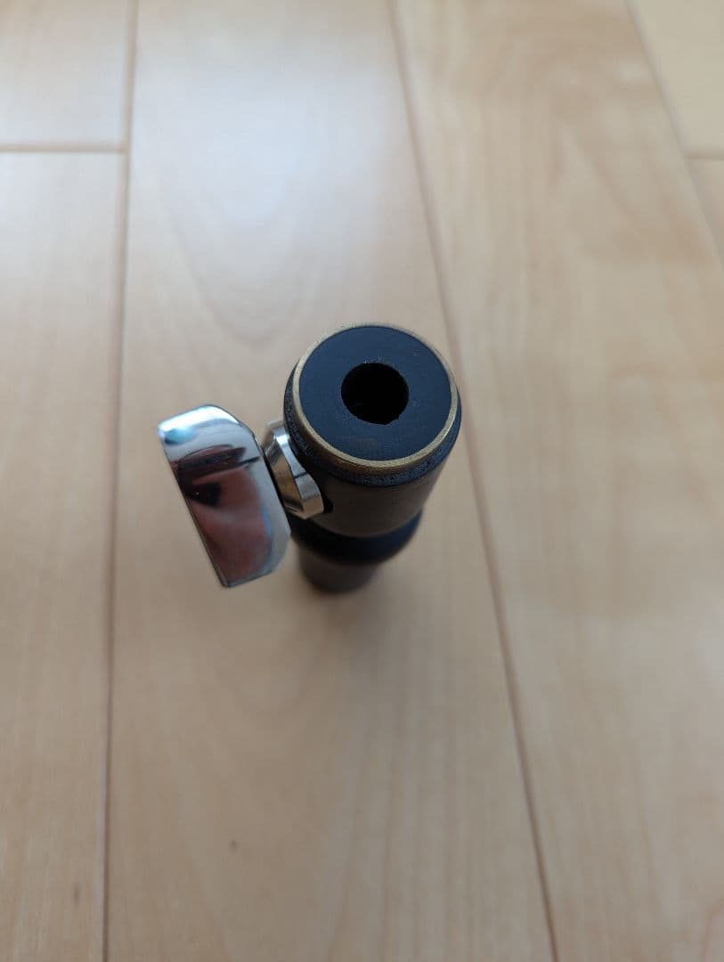 チェロ　黒檀製10mm用エンドピンソケット　直径25mm