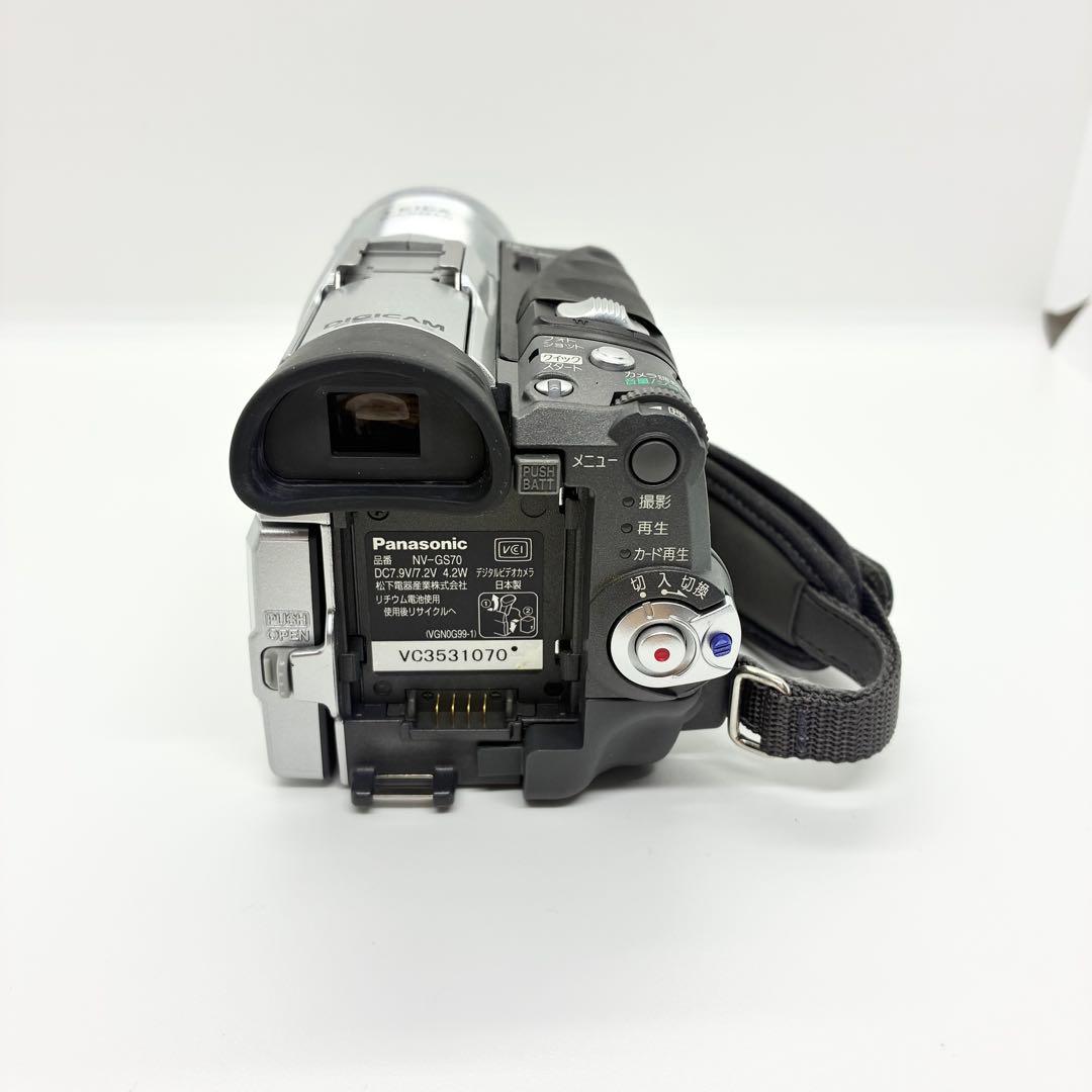動作品 Panasonic パナソニック NV-GS70 デジタルビデオカメラ