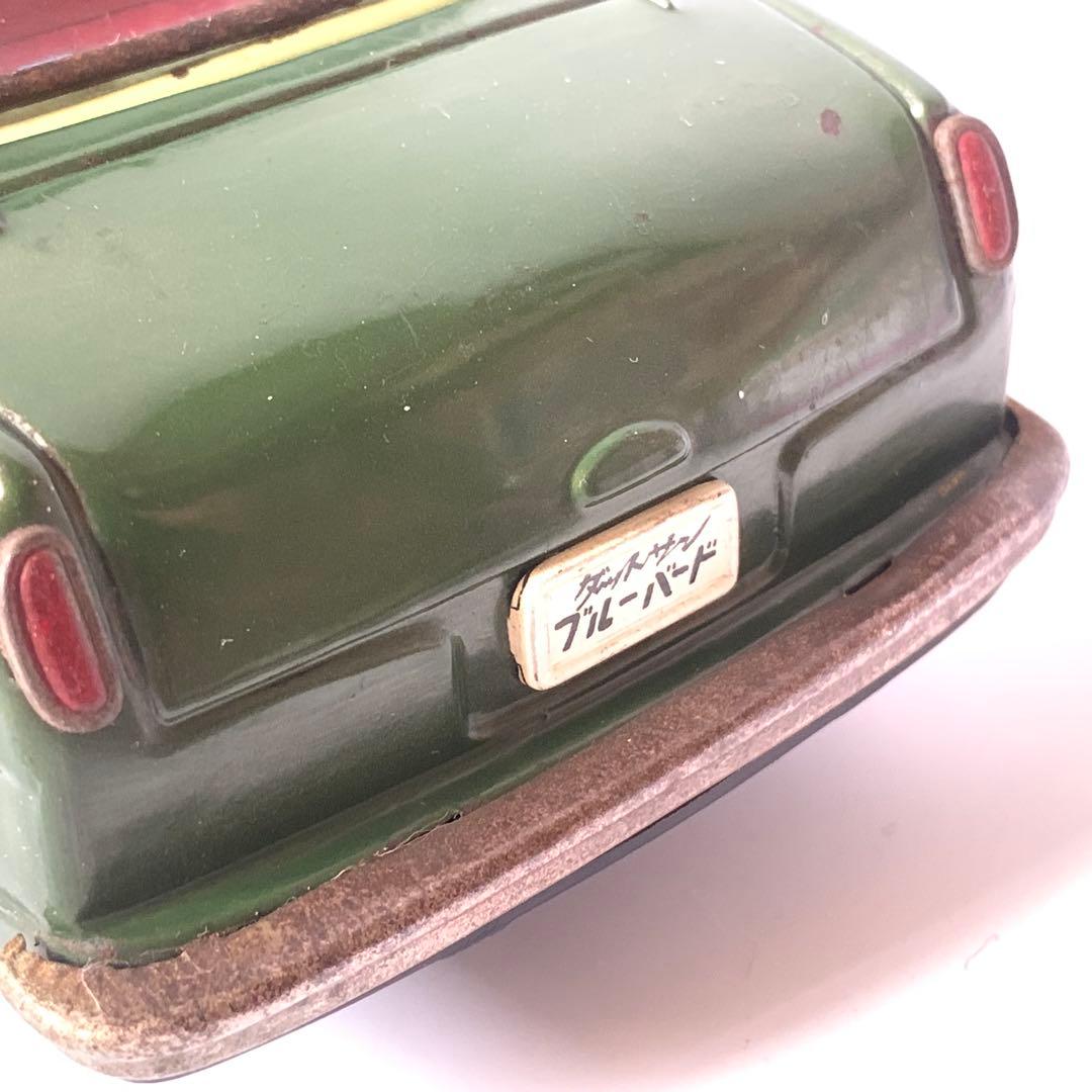 BCバンダイ ダットサン ブルーバード ブリキ フリクション 当時物