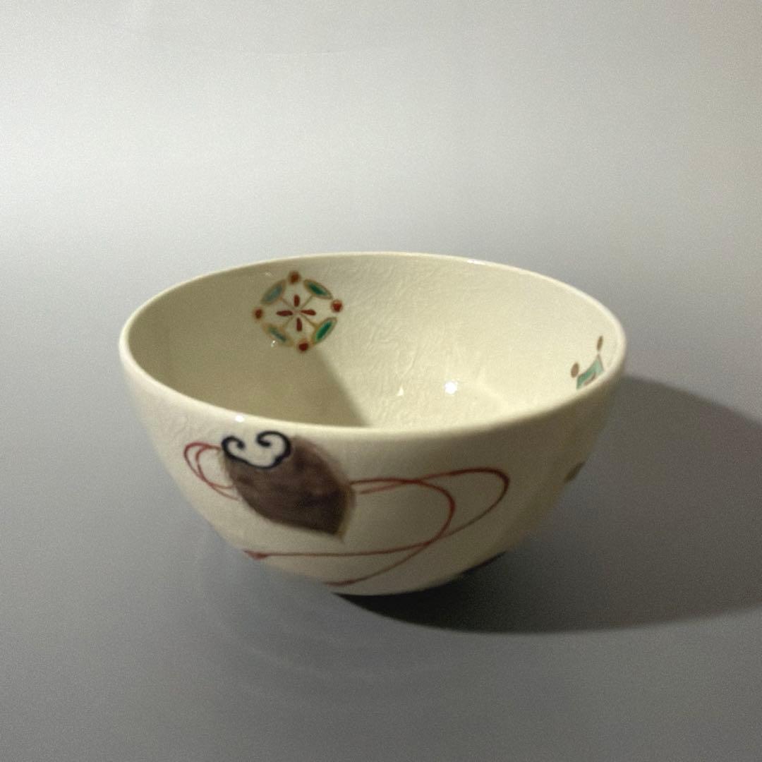 m*i様 茶道具 利休型 茶箱 吉祥紋茶碗(清閑寺) 器据 和敬板 解説書 他