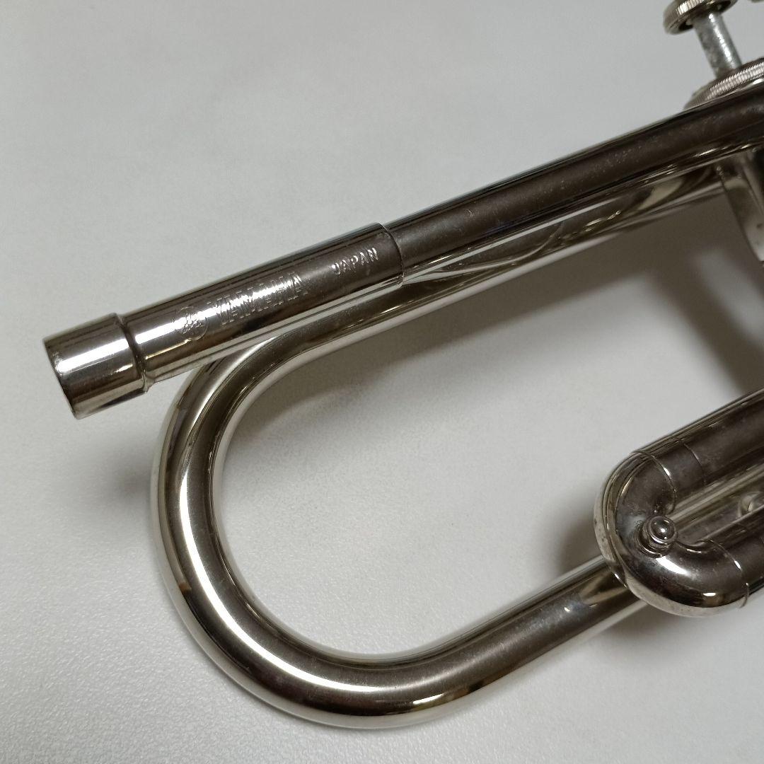 【ジャンク】YAMAHA YTR-135 シルバートランペット マウスピース無し