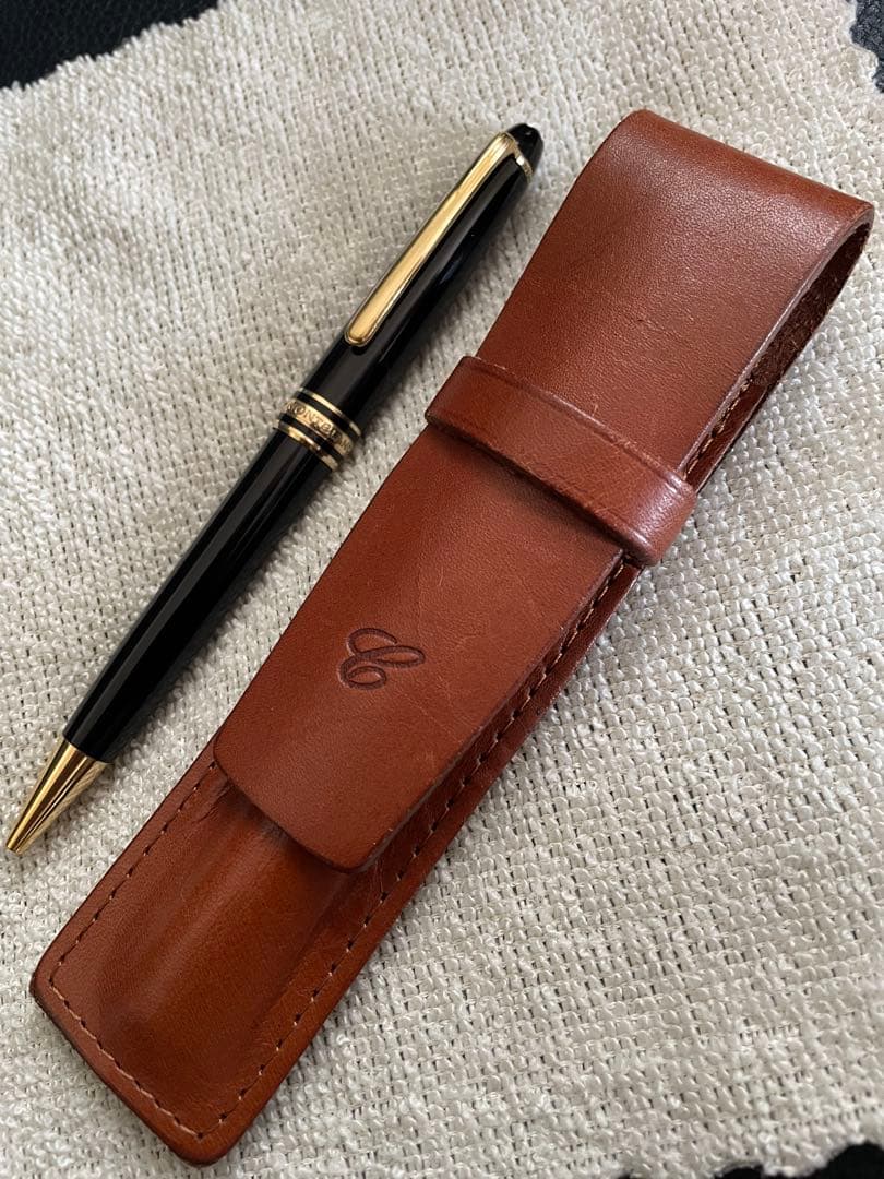 ◾️モンブラン164 ボールペン◾️マイスターシュテュック◾️革製ペンケース◾️