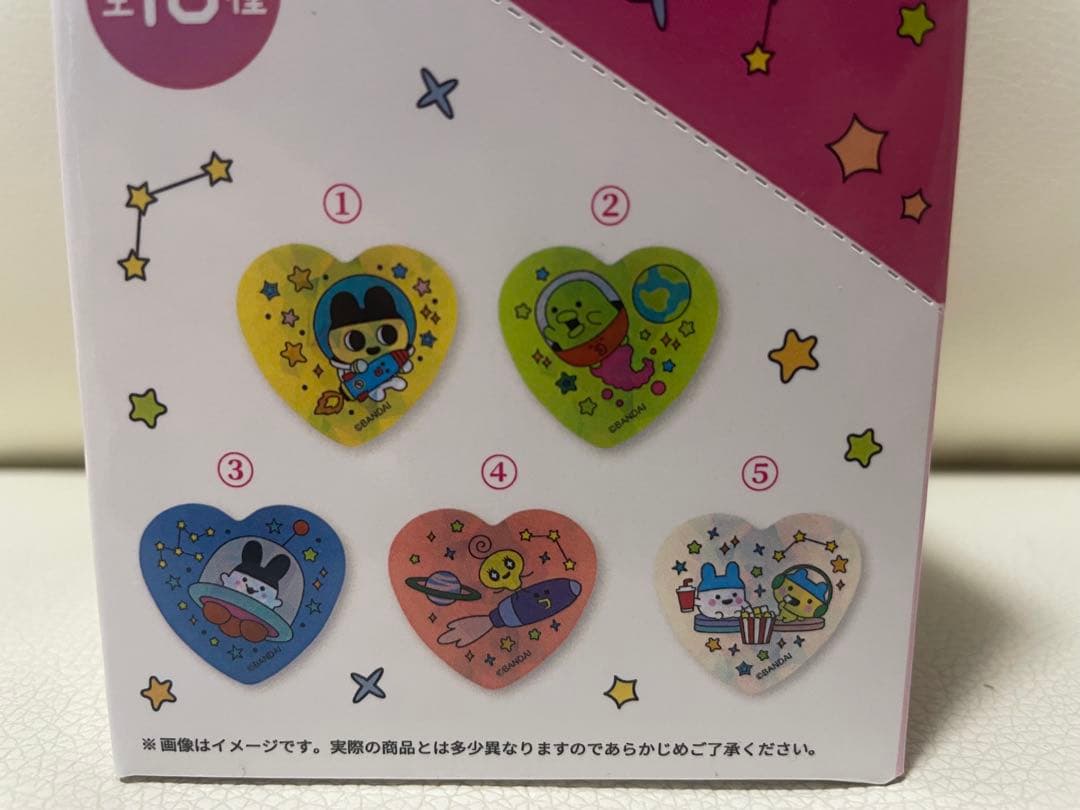 大たまごっち展 30周年 　トレーディング ハート型缶バッジ 30th