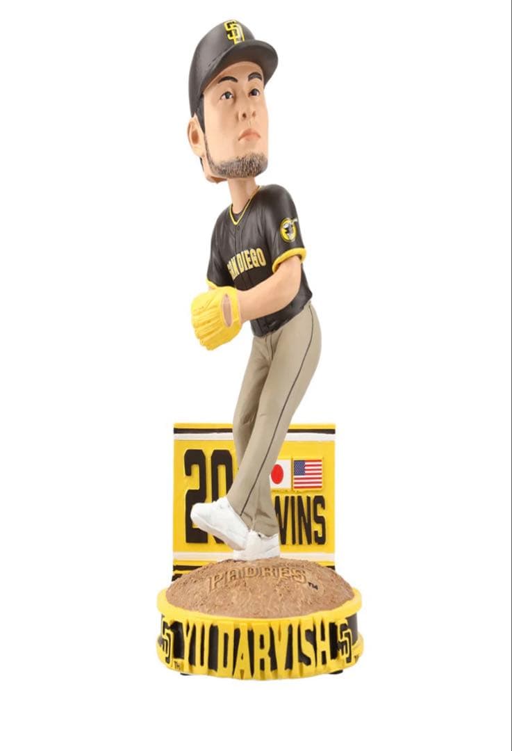 MLB公式日本限定モデル ダルビッシュ有日米通算200勝 ボブルヘッド新品未使用