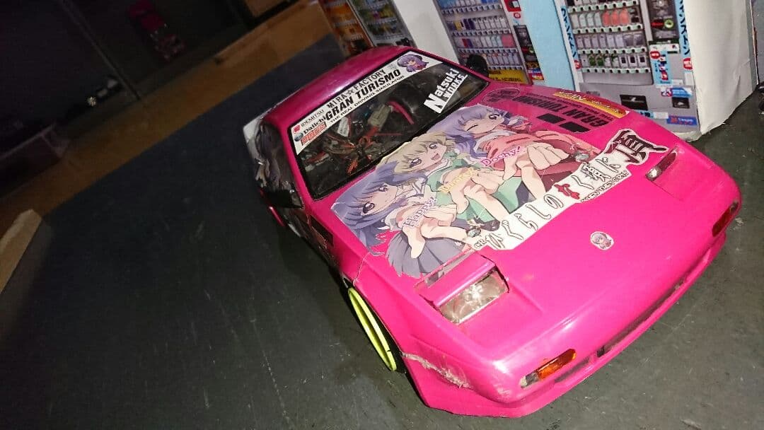 お手軽痛車ステッカーシート製作依頼ページ ラジコン ドリパケ  yd-2