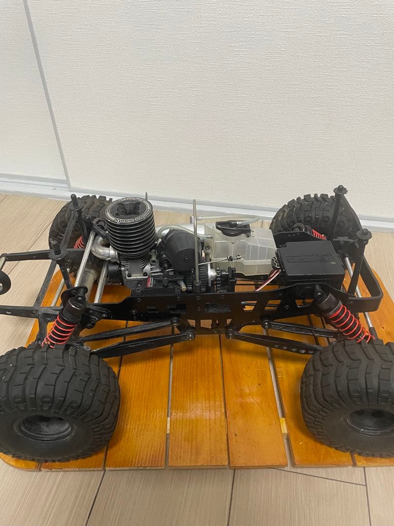 希少京商 1/8 4WD GP エンジンカー マッドクラッシャー 2.4GHz