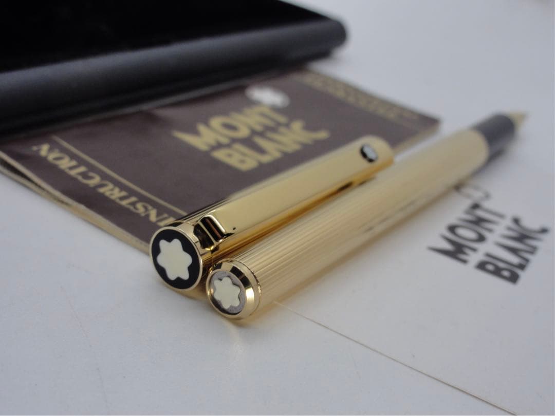 ※未使用に近い保管品！稀少度の高い総金張りSライン最高峰No2147★モンブラン