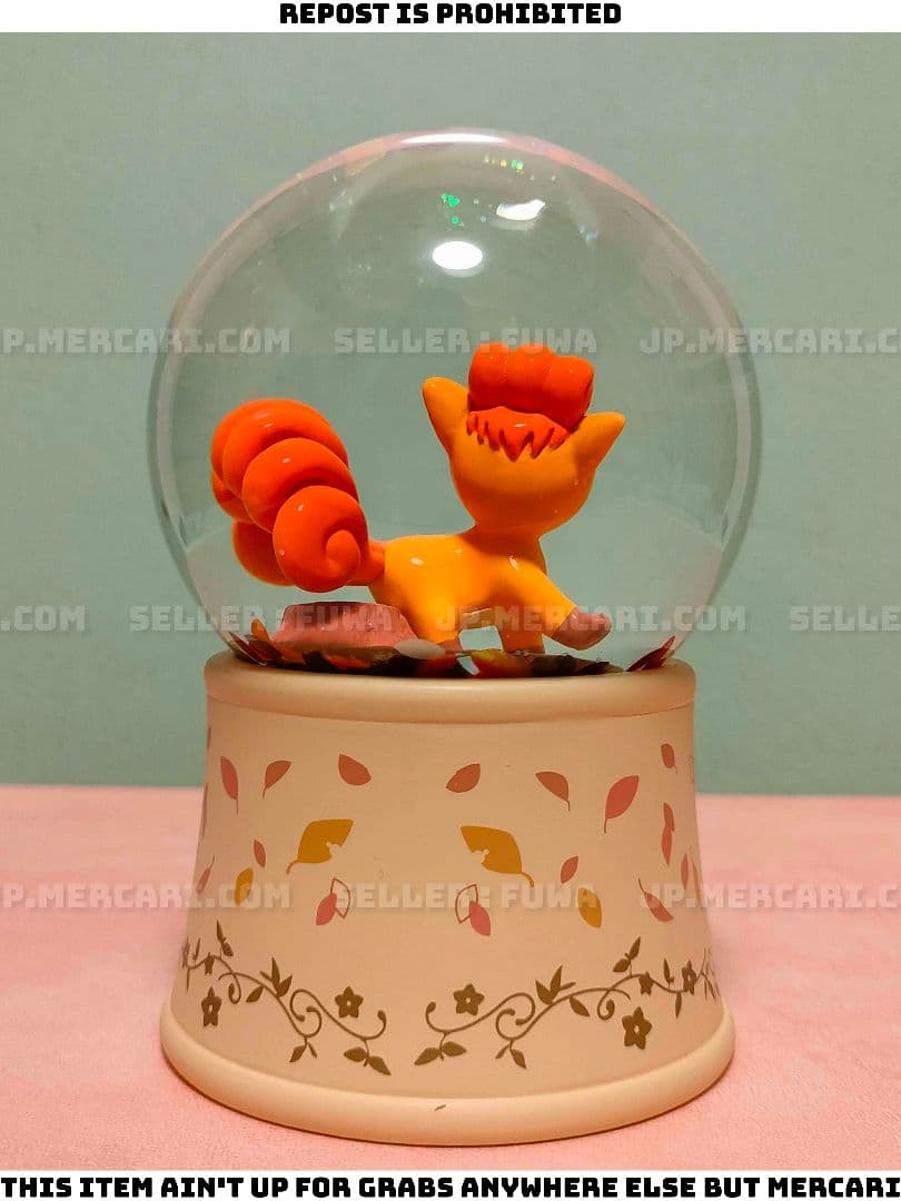 【未使用】ポケットモンスター ポケモン アローラ ロコン スノーグローブ