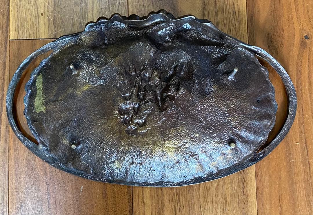 フランス　アンティーク　ブロンズ　ブドウと葉 アール・ヌーヴォー