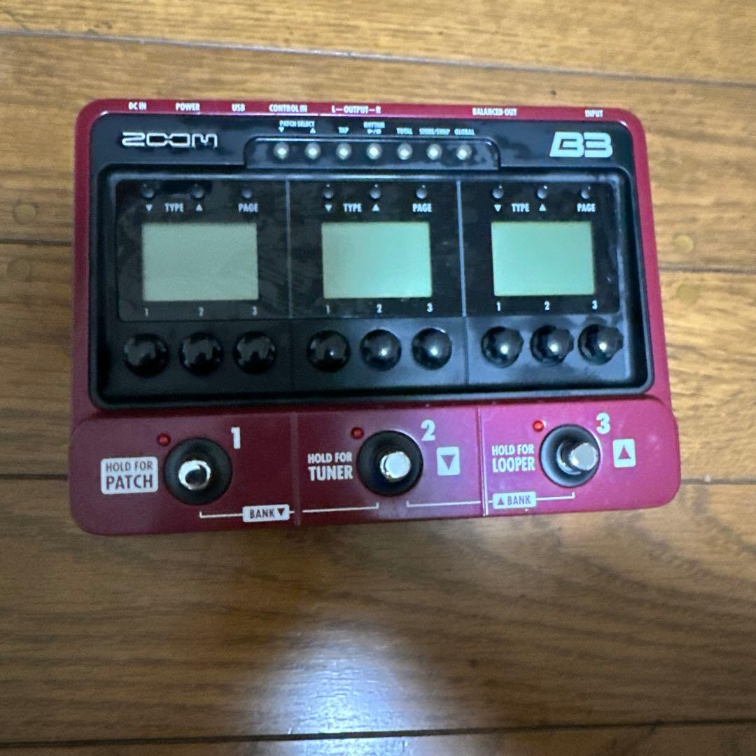 Zoom B3 ベースエフェクター