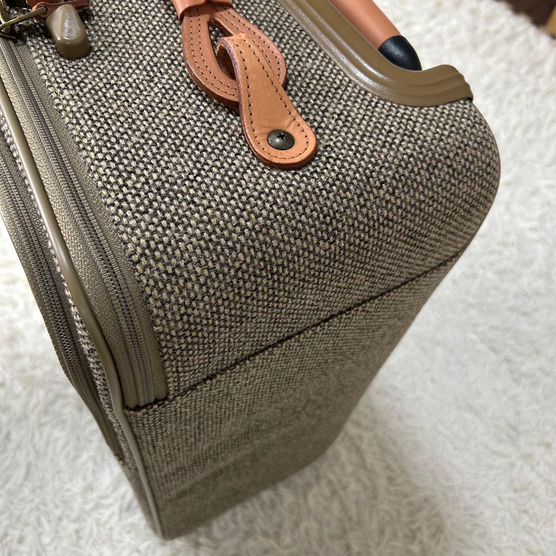 タグ付き✨ hartmann ツイード×レザー トラベルキャリーケース トロリー