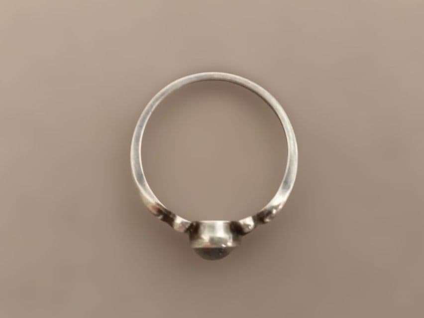 e  ジョージジェンセン リング ムーンストーン シルバー