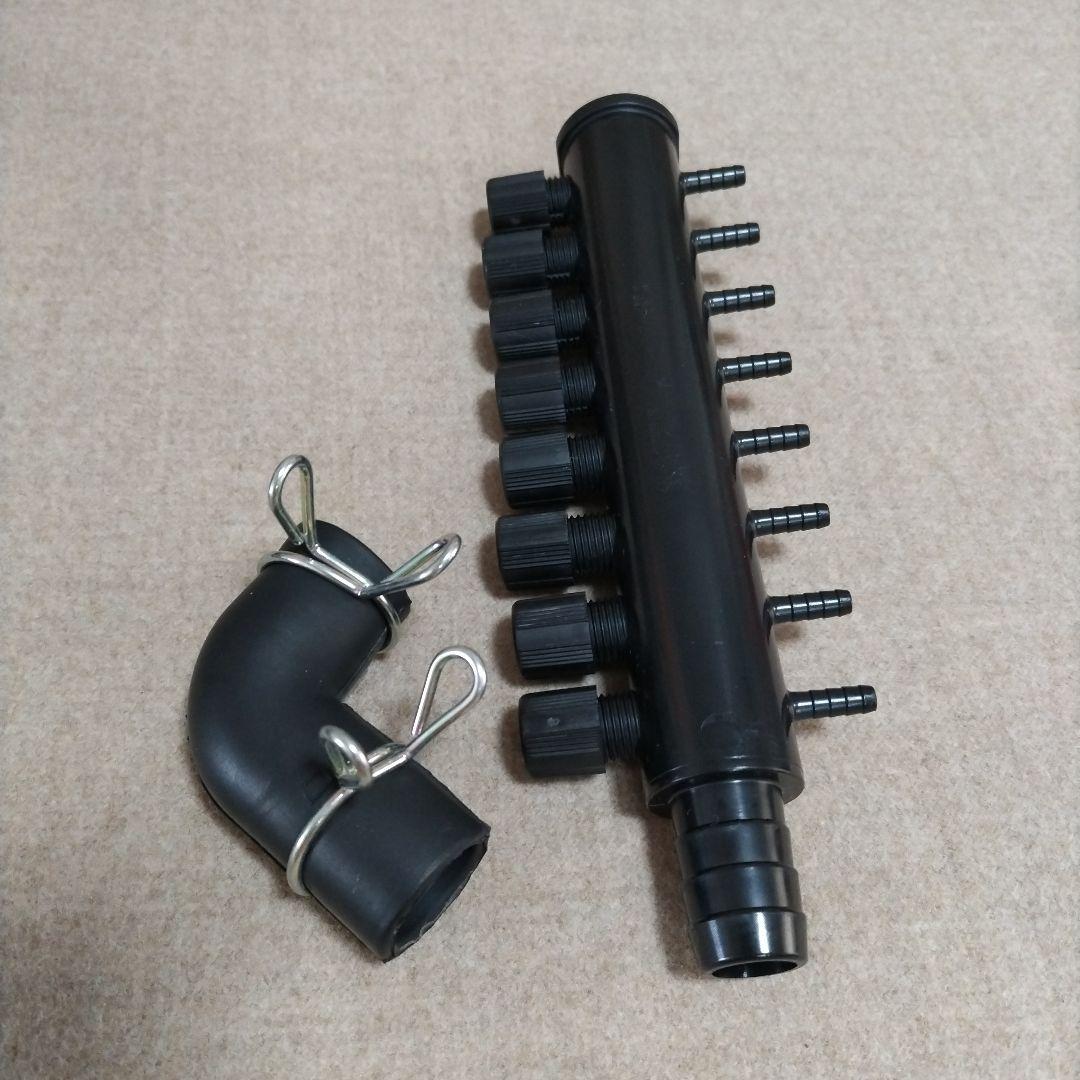 安永エアポンプAP-40 振動パット 接続ホース 分岐管 エアストーンセット