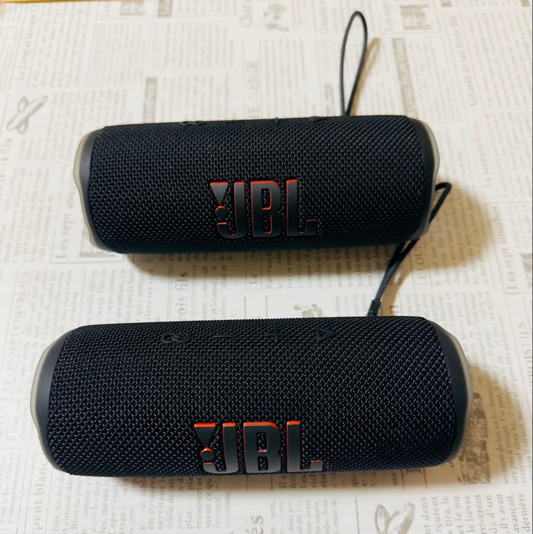 JBL FLIP6 ブラック Bluetoothスピーカー　２個セット