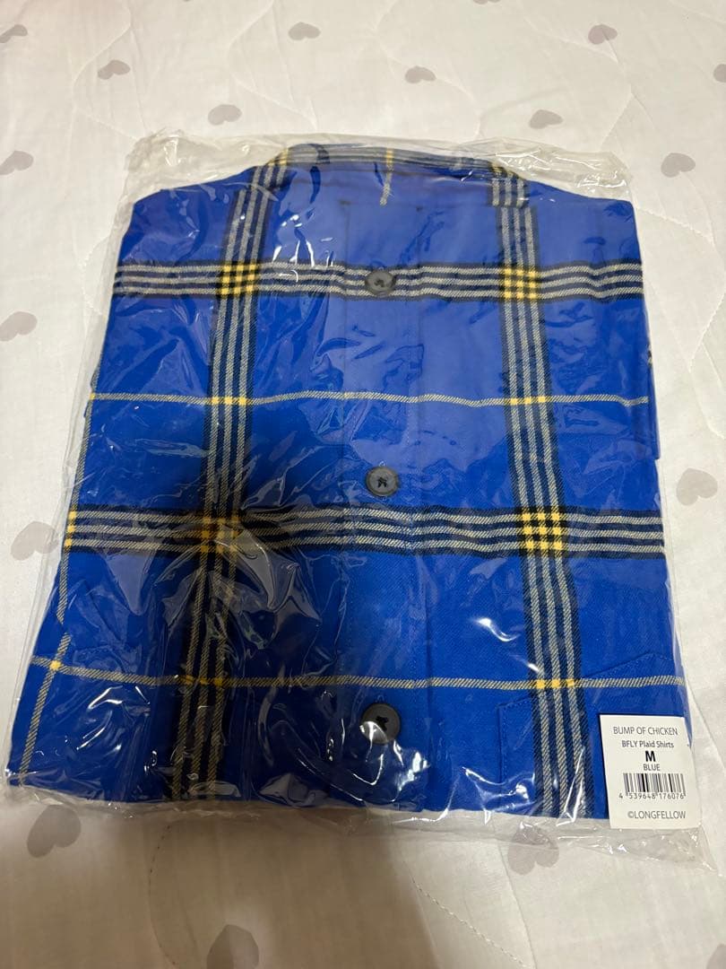 BUMP OF CHICKEN BFLY ツアー　チェックシャツ