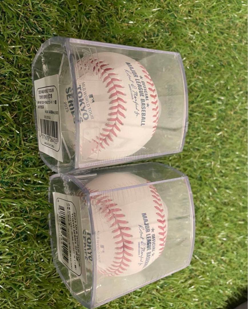 新品　2025 MLB TOKYO SERIES 公式球 キューブ入り　2個