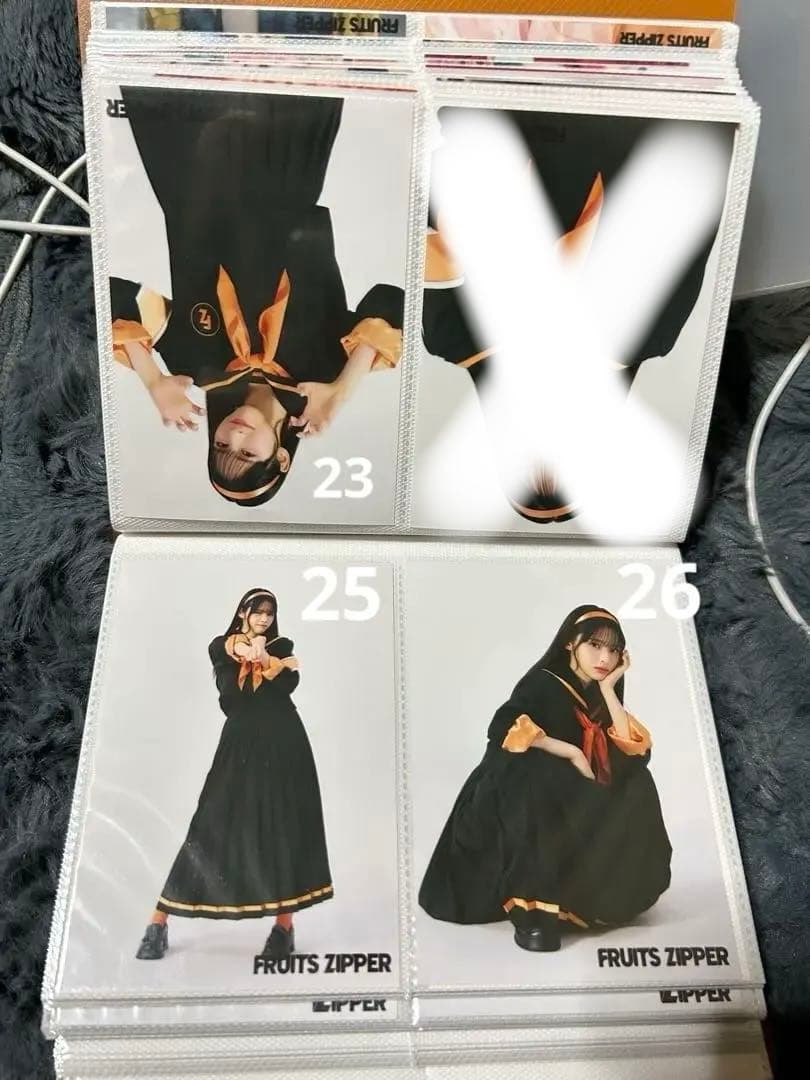 FRUITS ZIPPER ふるっぱー 鎮西寿々歌 生写真②