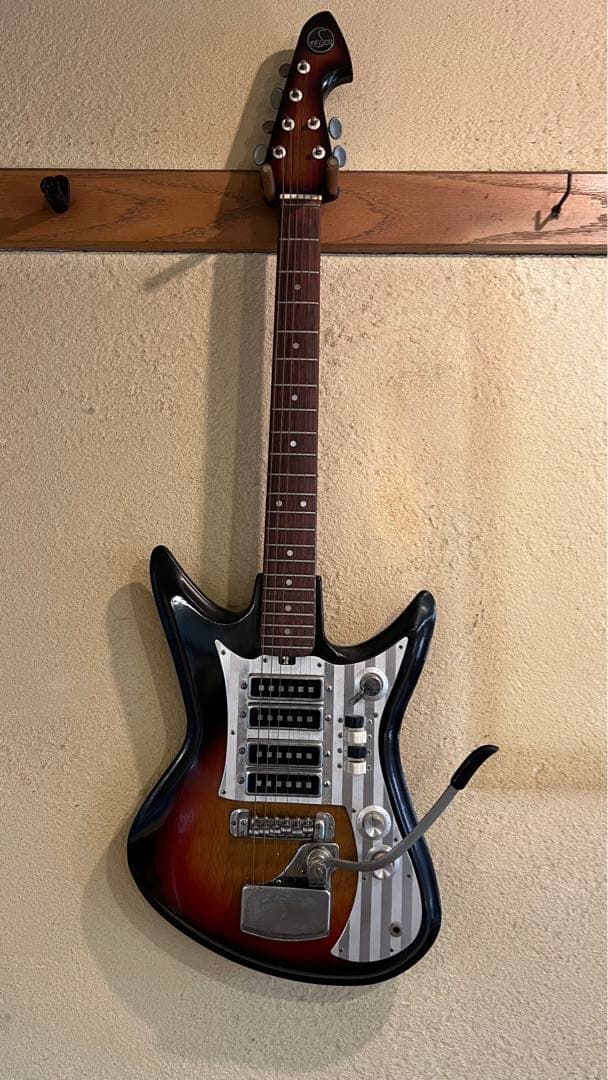 【O-153】Teisco ビザールギター K-4L