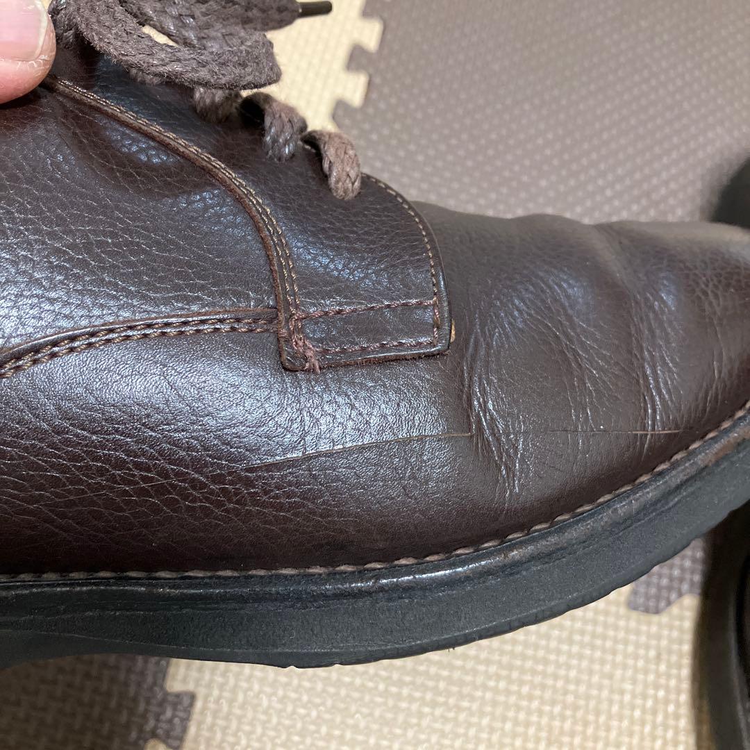 オールデン 旧ロゴ　ブラウン