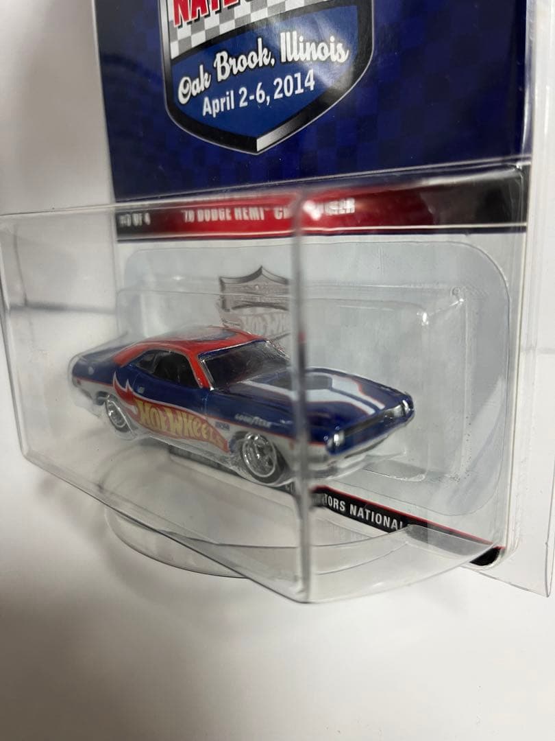 HW ナショナルズ　70ダッジ　チャレンジャー　HEMI レースチームブルー