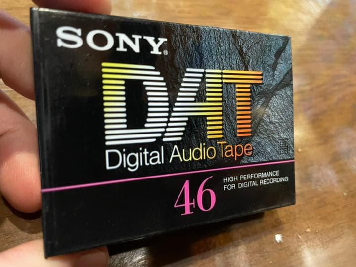DATテープ　SONY 46分　6本セット