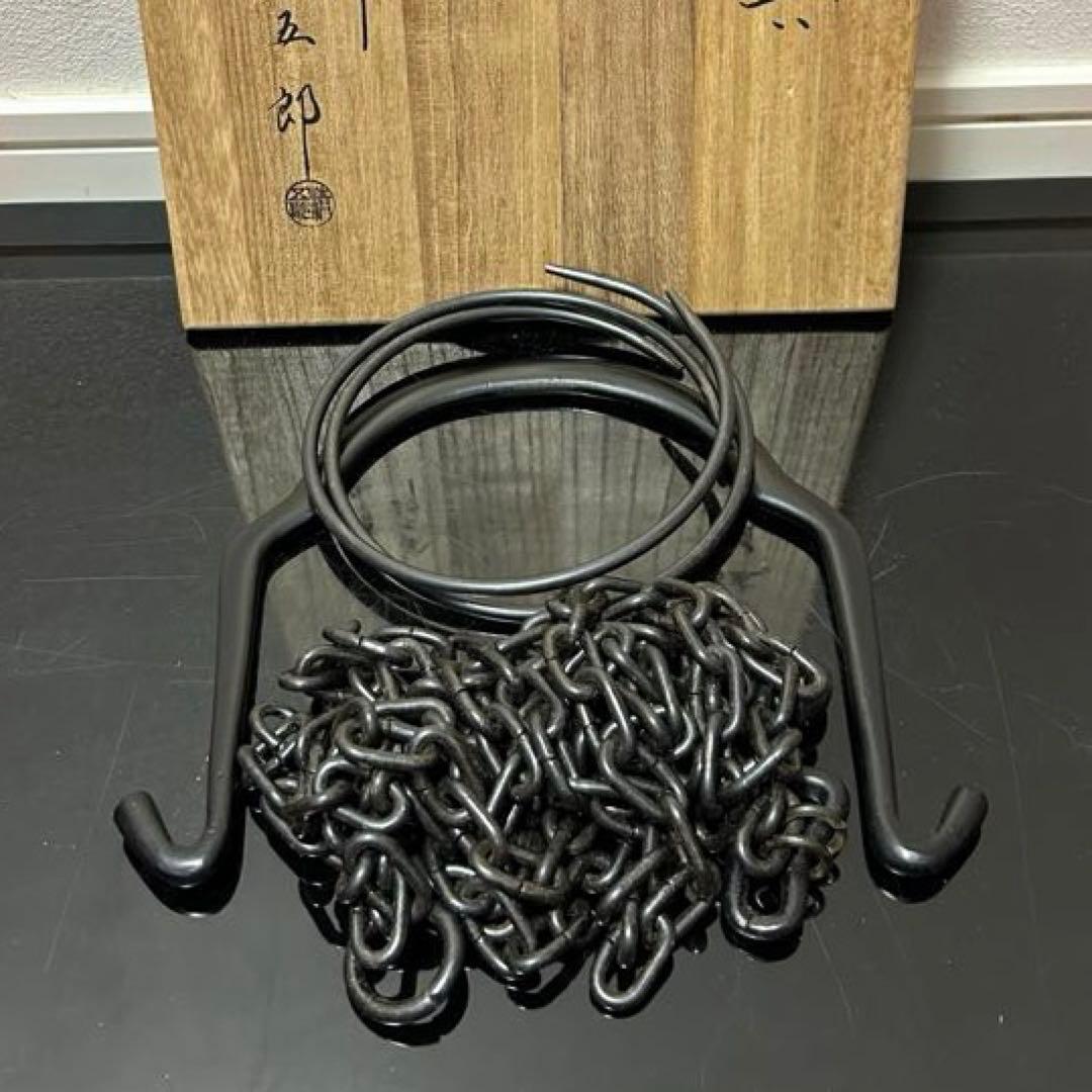 釣釜セット　茶道具懐石茶箱鵬雲斎坐忘斎淡々斎即中斎而妙斎棗水指茶碗茶香合棗